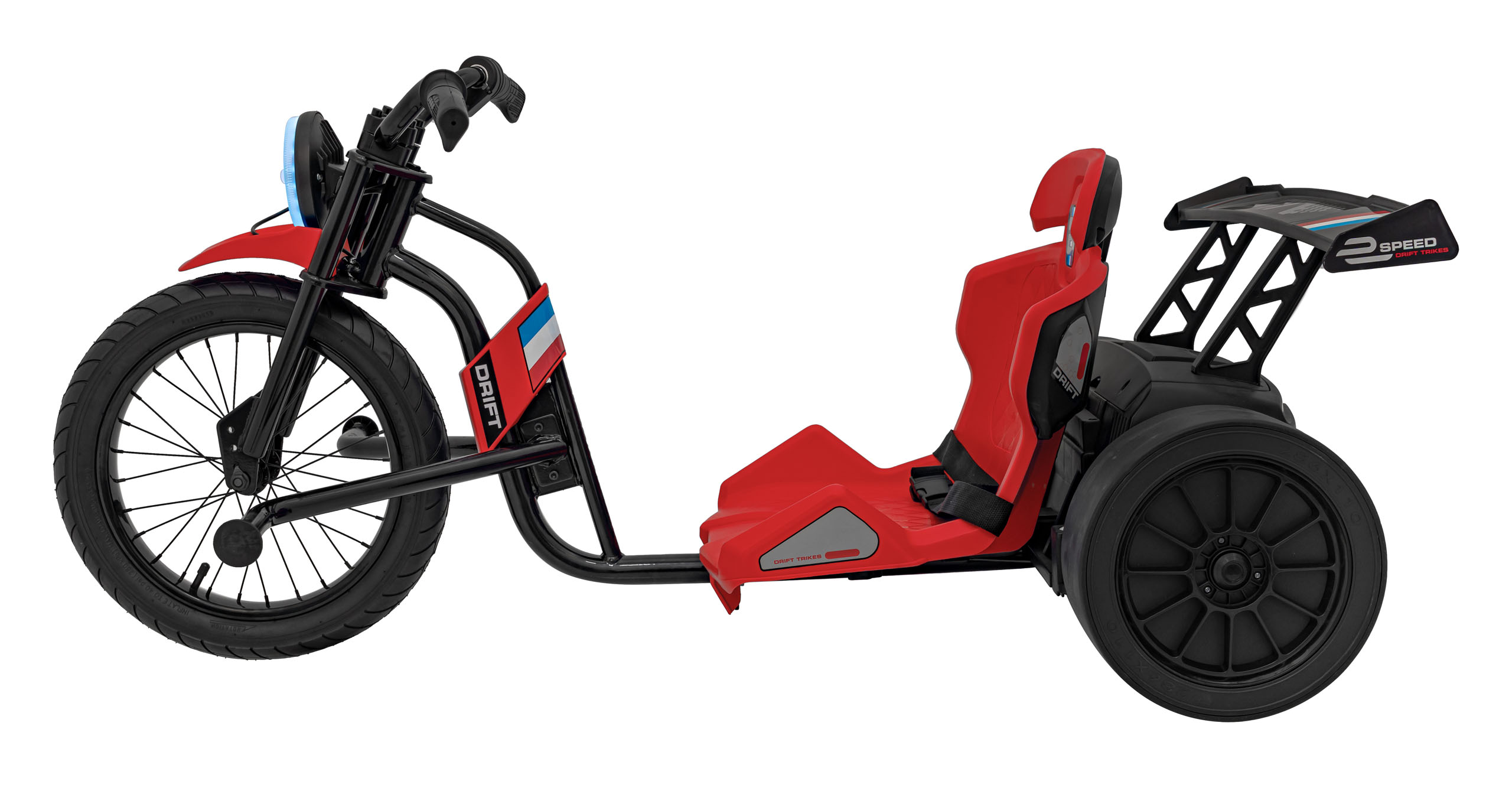 Drift Trike Electric 24V 500W Autokids - Rosu - imagine 3