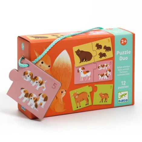 Puzzle Mama-Pui Djeco | Educativ 2+