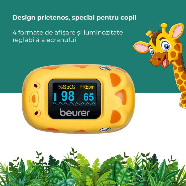 Pulsoximetru Beurer PO 13 Kids - Monitorizare Sigură - imagine 2