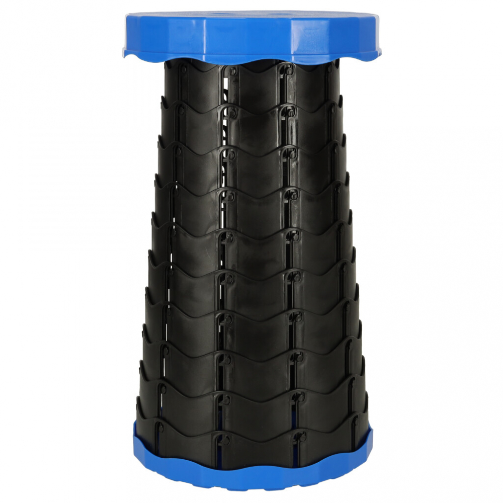 Scaun telescopic pliabil 24 cm Blue - Ikonka - imagine 10
