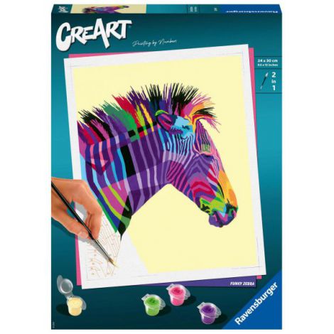 Ravensburger Pictură Zebra - Creativitate - imagine 3
