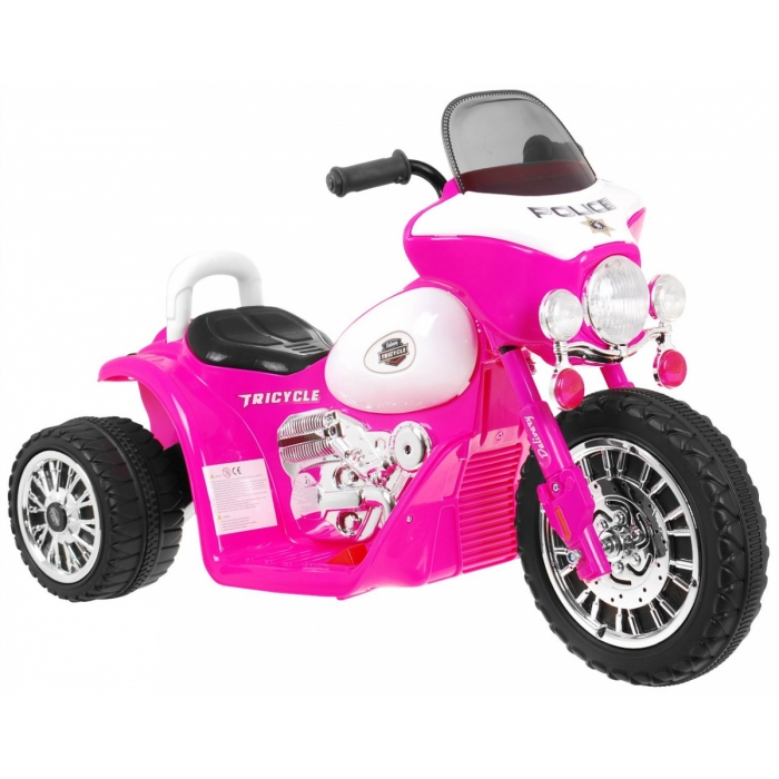 Motocicleta Chopper Roz Ramiz | LED & Audio - imagine 2