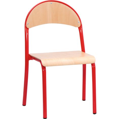 Scaun Grădiniță Moje Bambino Ergonomic Roșu
