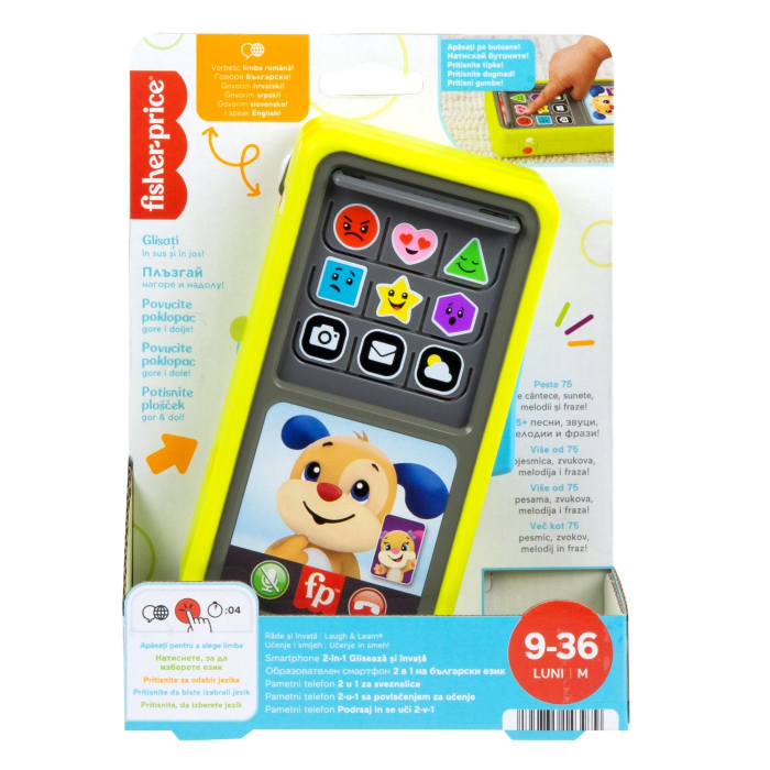 Fisher-Price Smartphone Interactiv în Română
