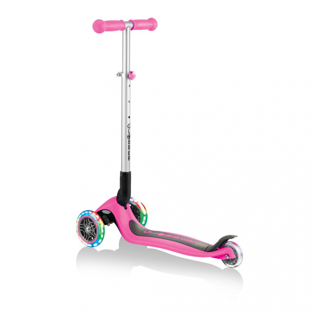 Globber Primo LED Roz | Trotineta Pliabila 3+ - imagine 11