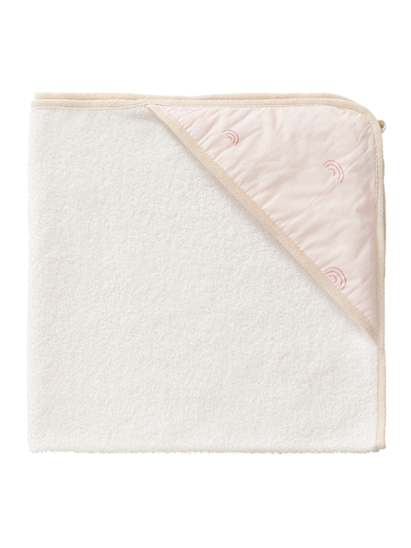 Fresk Prosop Bebelusi Bumbac Organic Rainbow Rose 75x75