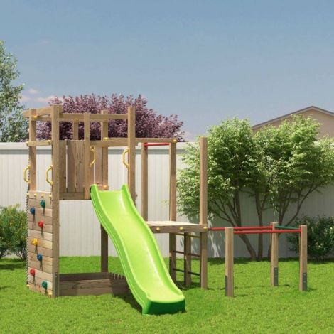 Fungoo Climbing Star 4 - Loc de joaca din lemn - imagine 4