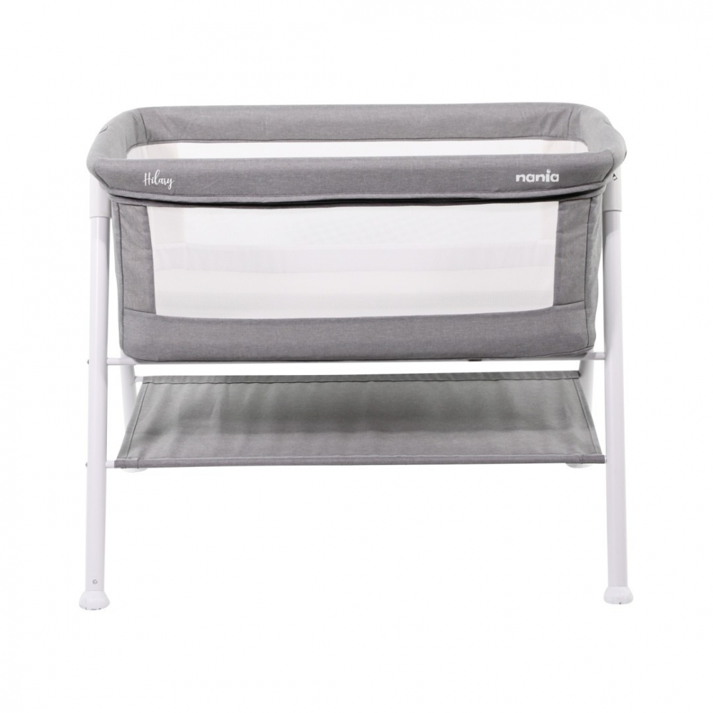 Patut Co-Sleeper Nania Hilary Grey | Siguranta si Confort