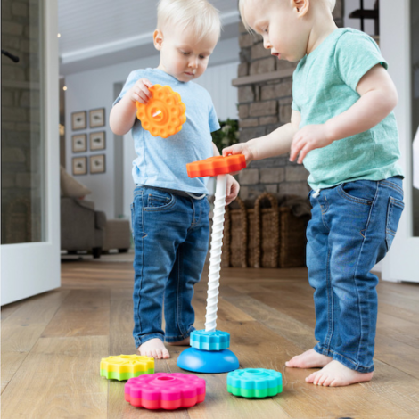 SpinAgain Fat Brain - Jucarie educativa rotativa - imagine 6