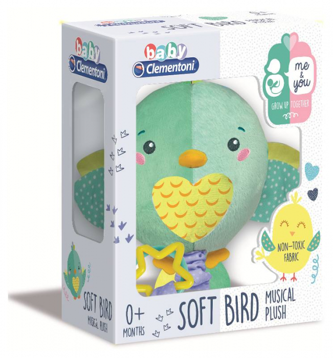 Păsărică Muzicală Baby Clementoni pentru Somn Liniștit
