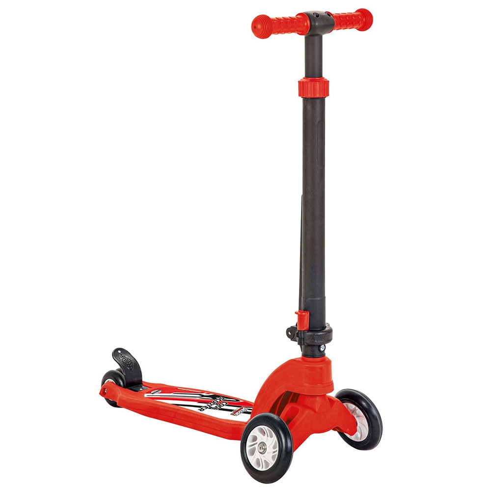 Trotineta Pilsan Cool Red 3 roti | Stabilitate maximă - imagine 2