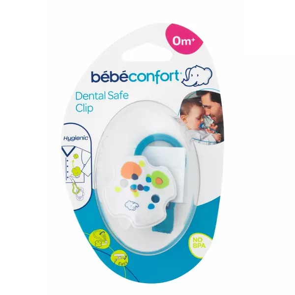 Lanț Suzetă Bebe Confort Blue cu Clema