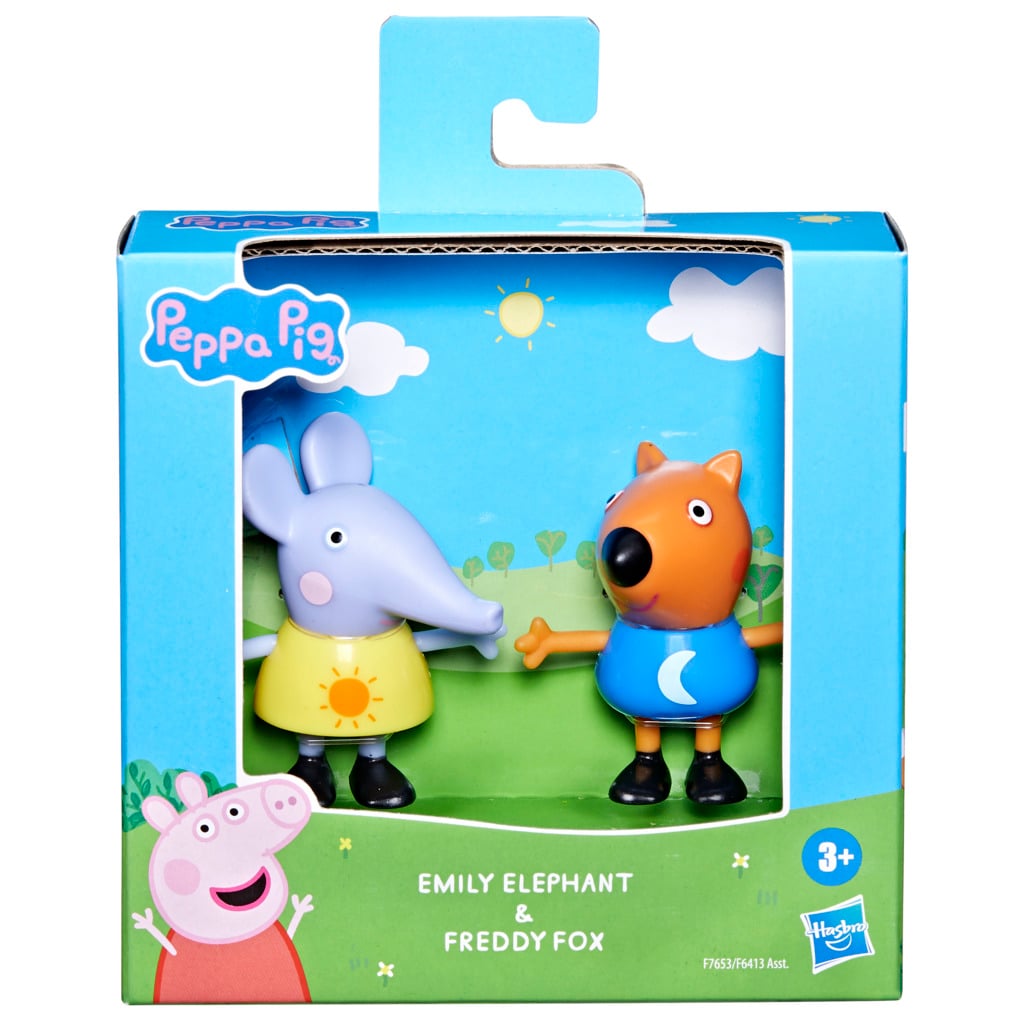 Set 2 Figurine Peppa Pig: Emily si Freddy