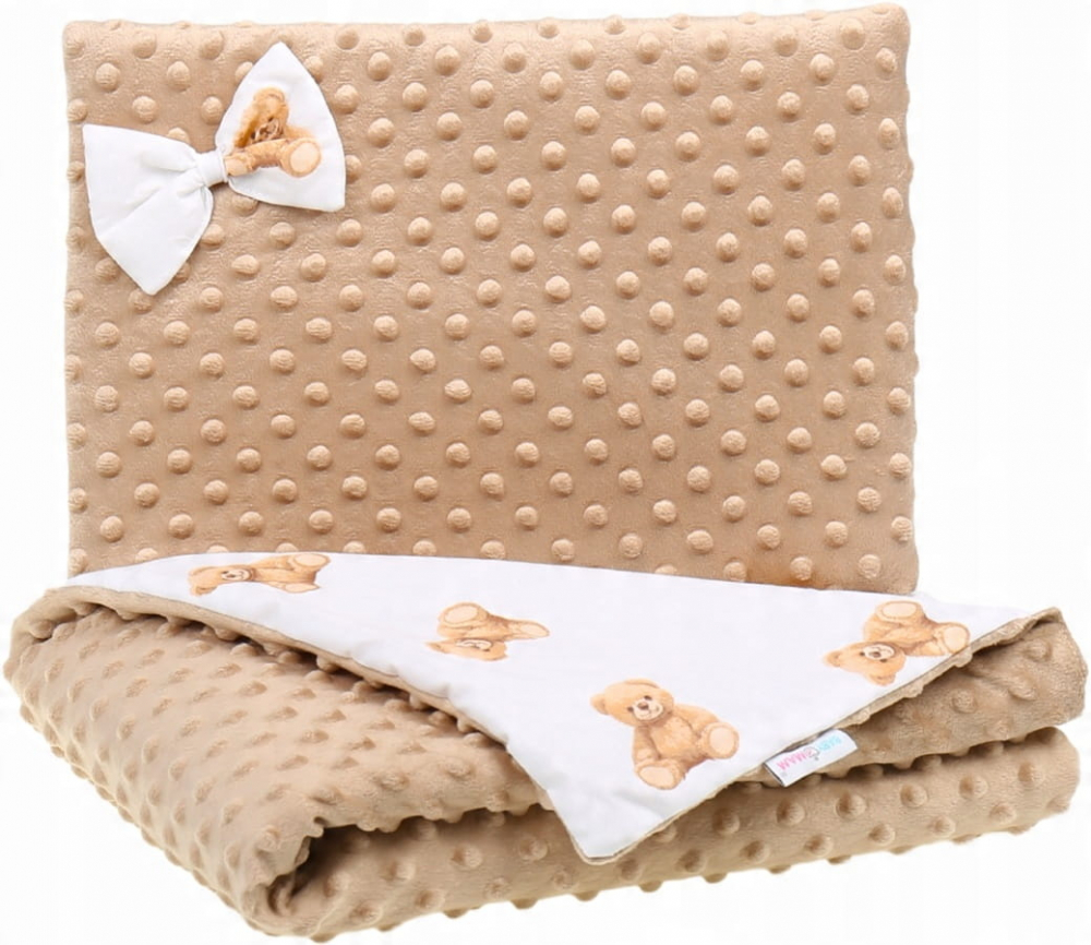 Set BabyMam Paturica + Pernuta Bej, Confort Maxim - imagine 4