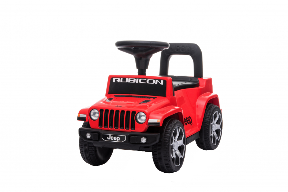 Masinuta Jeep Rubicon Red, fara pedale - imagine 9