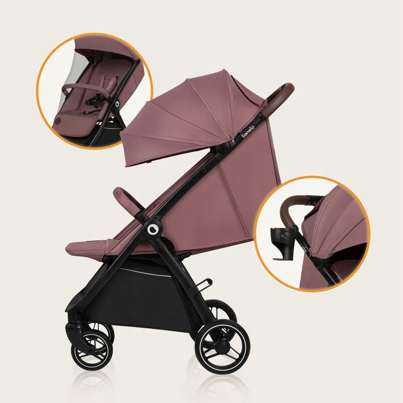 Lionelo Ingrid Roz Carucior Sport Auto-pliere - imagine 3