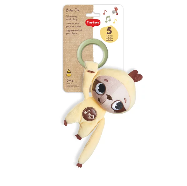 Jucarie Muzicala Tiny Love David The Sloth Boho Chic - imagine 8