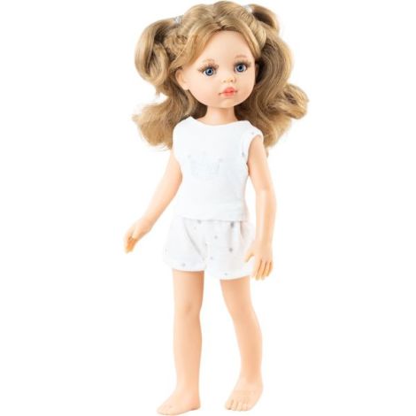 Papusa Paola Reina Carla - Pijama Alba 32cm - imagine 2