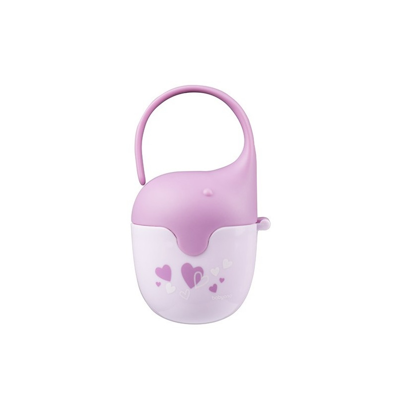 Cutie Suzetă BabyOno Elefant Roz | Fără BPA