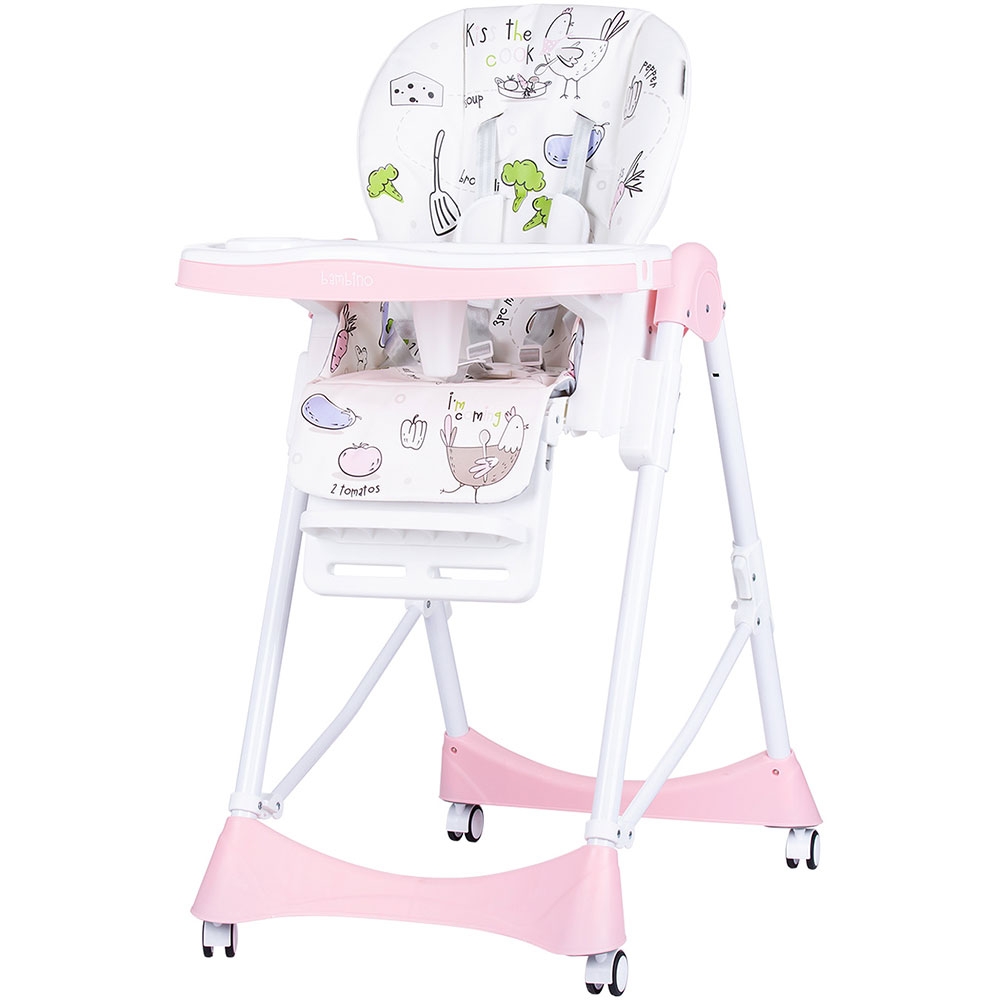 Scaun de masă Chipolino Bambino Rose Water - imagine 7