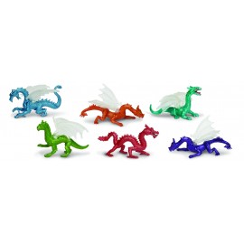 Tub Figurine Dragoni Safari Ltd. | Set 6 Piese - imagine 2