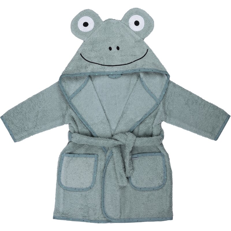 Halat de baie Bubaba Frog Green Freeon
