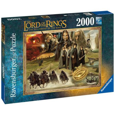 Puzzle Stăpanul Inelelor 2000 piese Ravensburger - imagine 3