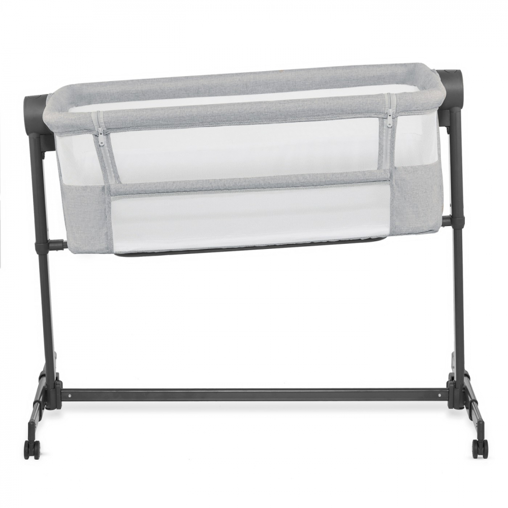Kinderkraft Neste Up 2 - Patut Co-Sleeper Gri - imagine 3