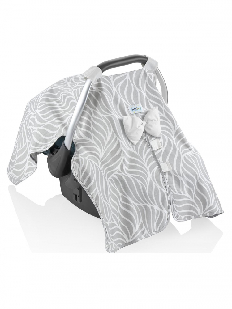 Parasolar BabyJem Scaun Auto Gri | Protecție UV