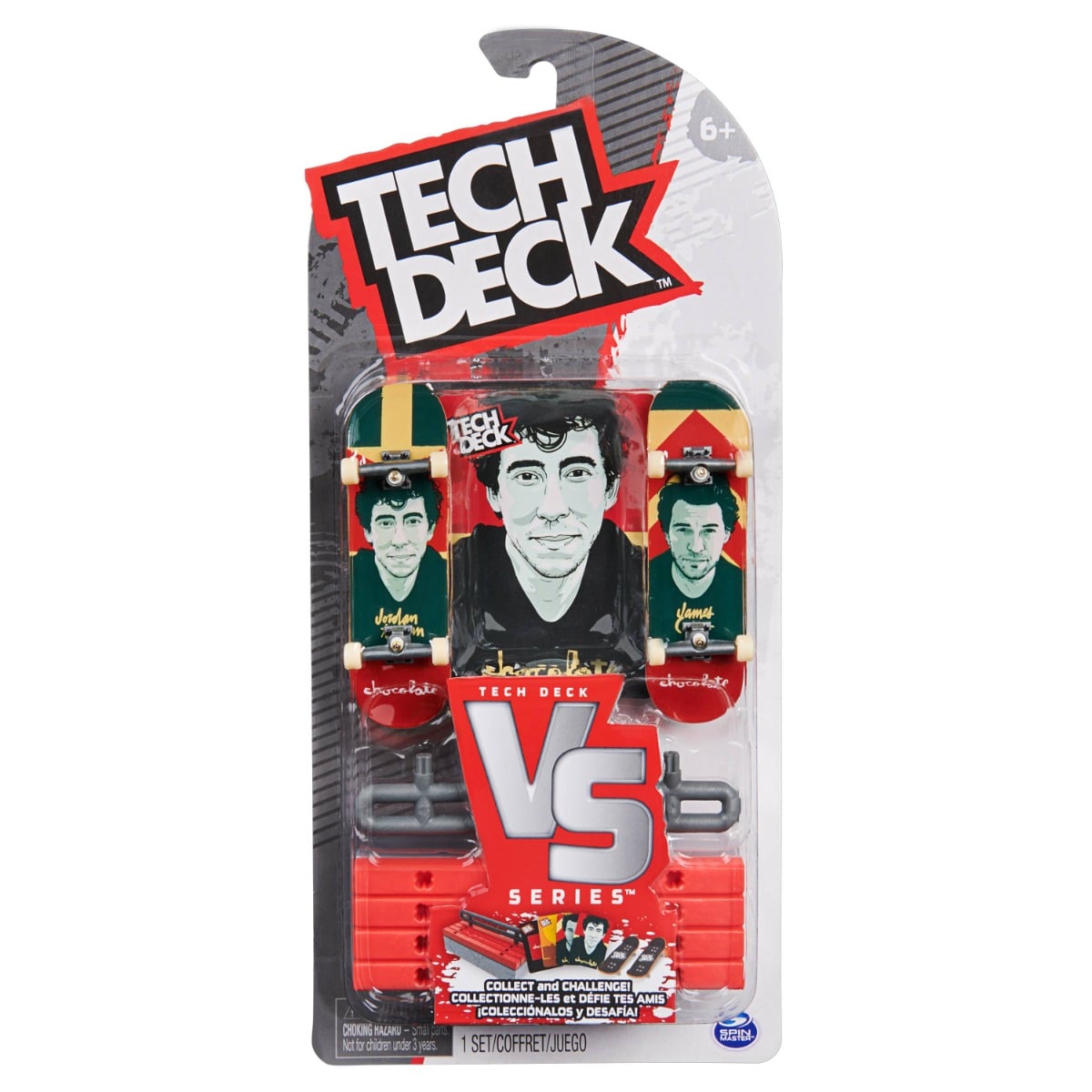 Tech Deck VS Series: Set 2 Mini Placi și Rampă