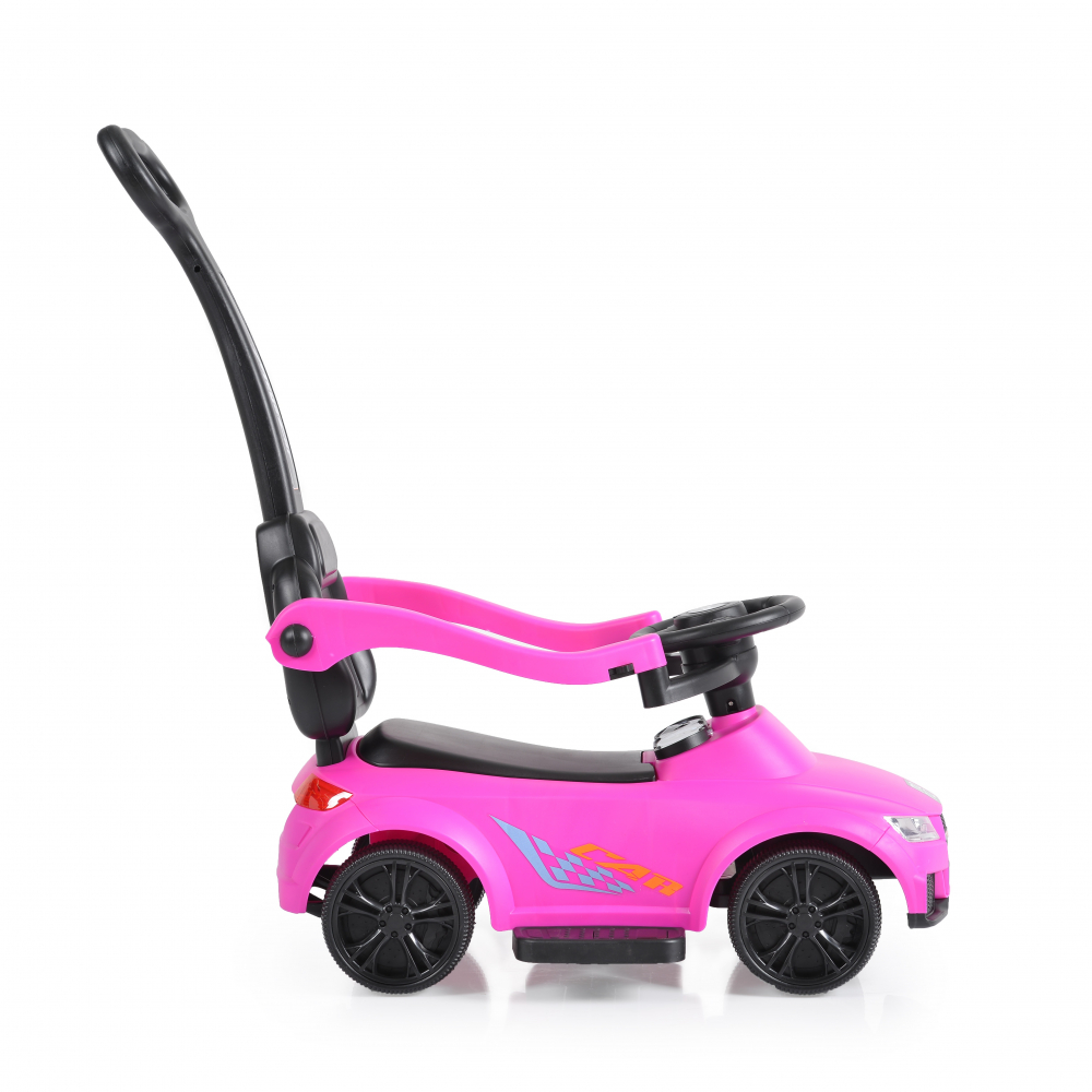 Moni Victory 2in1 Pink Mășinuță Copii cu Mâner - imagine 10