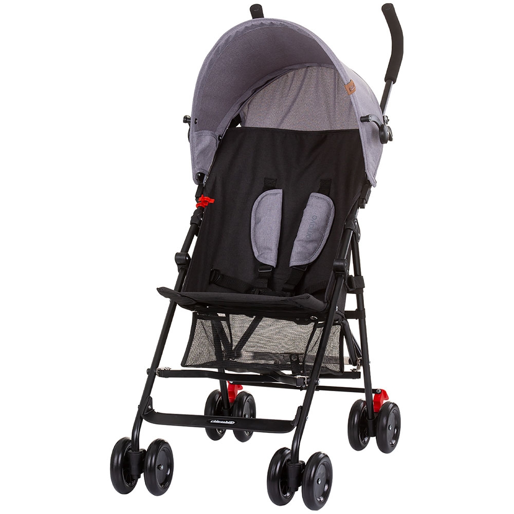 Carucior Sport Chipolino Amaya Linen Grey, Usor - imagine 3