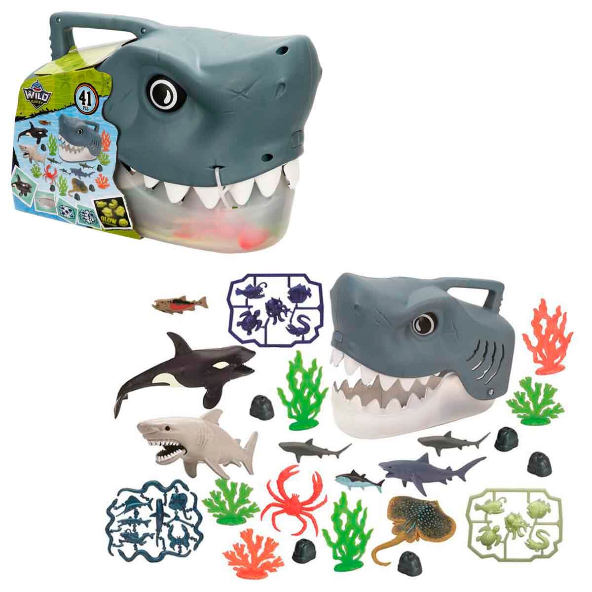 Set Jawsome Shark Wild Quest, 41 piese