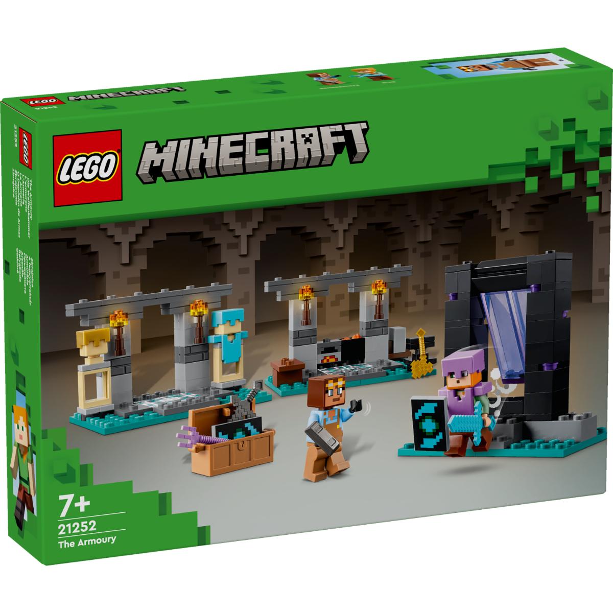 LEGO Minecraft Armuraria 21252 - Set Construcție