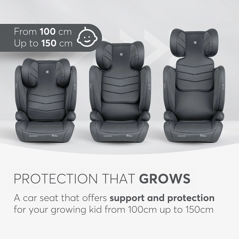 Scaun Auto KikkaBoo i-Stand Isofix, 100-150 cm - imagine 7