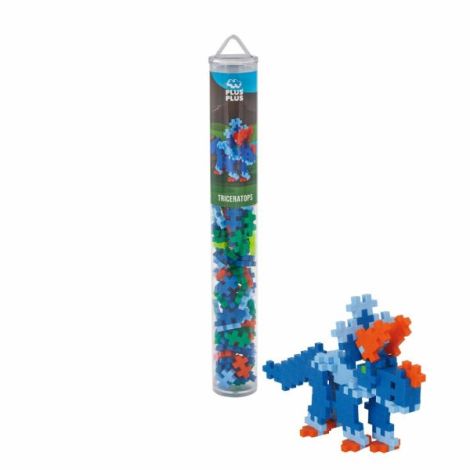 Plus-Plus Triceratops 100 piese Set Constructie - imagine 2