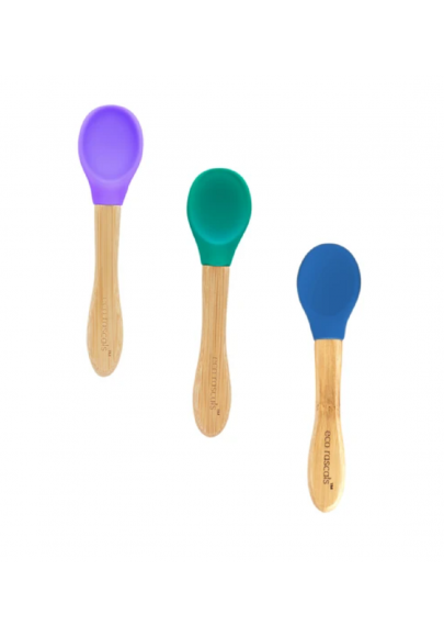 Set 3 Lingurițe Bambus Eco Rascals | 12 Luni+