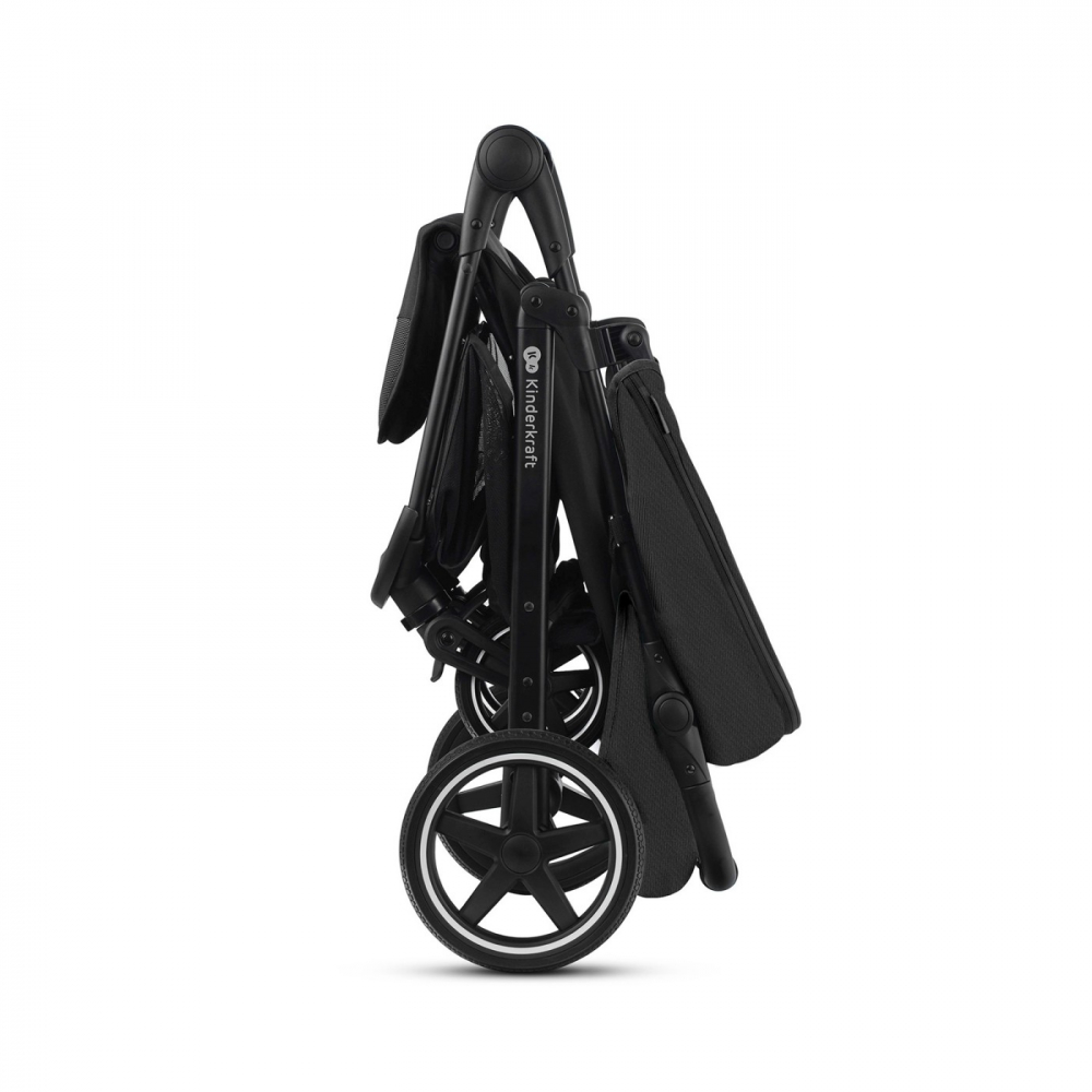 Carucior Sport Kinderkraft Route Black 0-4 ani - imagine 5