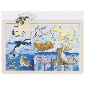 Puzzle Viața Polară Goki 24 Piese - imagine 2