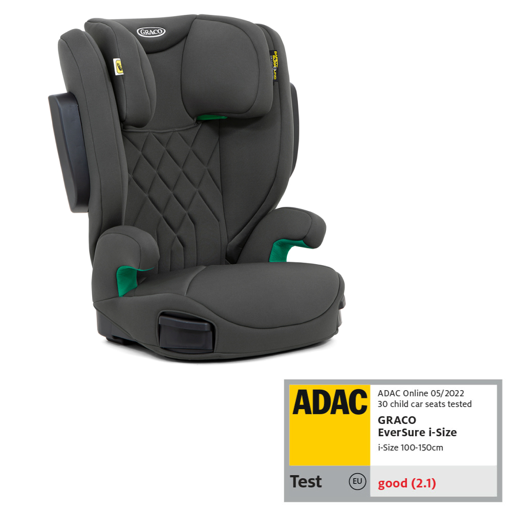 Scaun Auto Graco EverSure i-Size Iron 3.5-12 Ani