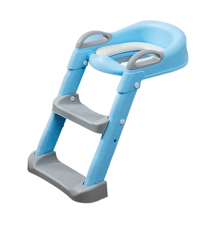 Reductor Toaleta Little Mom Grow Up Blue, Pliabil - imagine 8