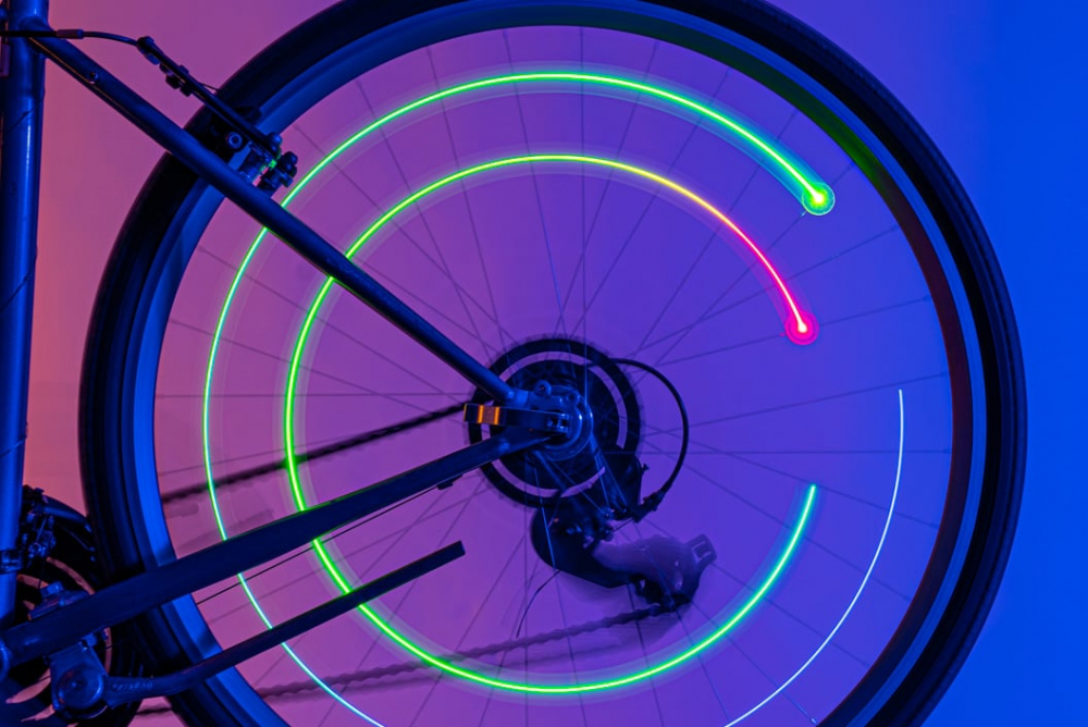 Brightz Orbit LED Spite Bicicleta - Iluminare 24h - imagine 3