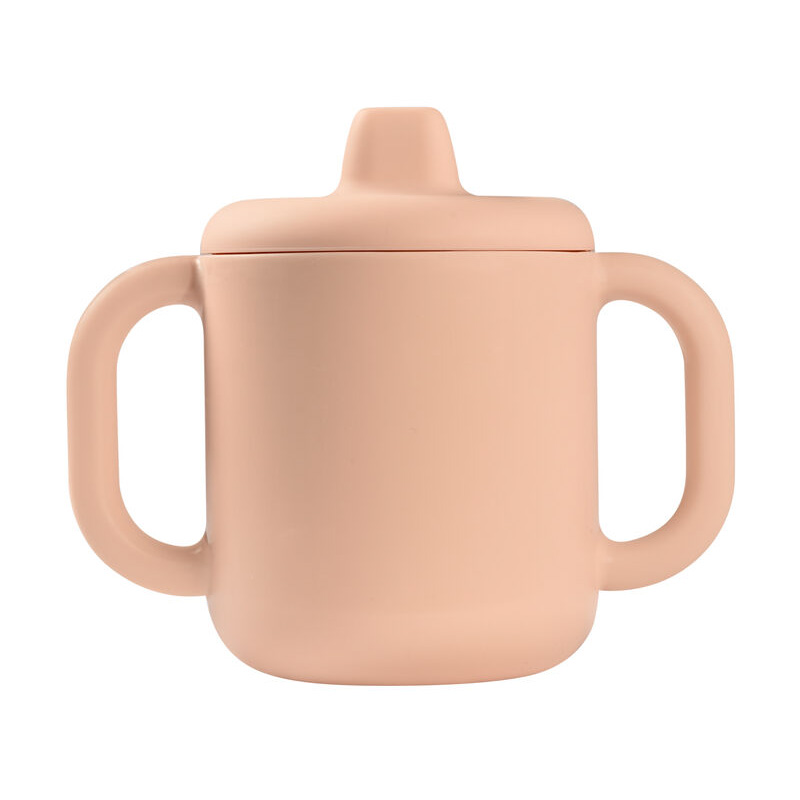 Cană antrenament silicon Beaba Pink - imagine 6
