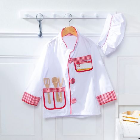 Costum Bucătar Șef Melissa & Doug Joc Rol - imagine 4