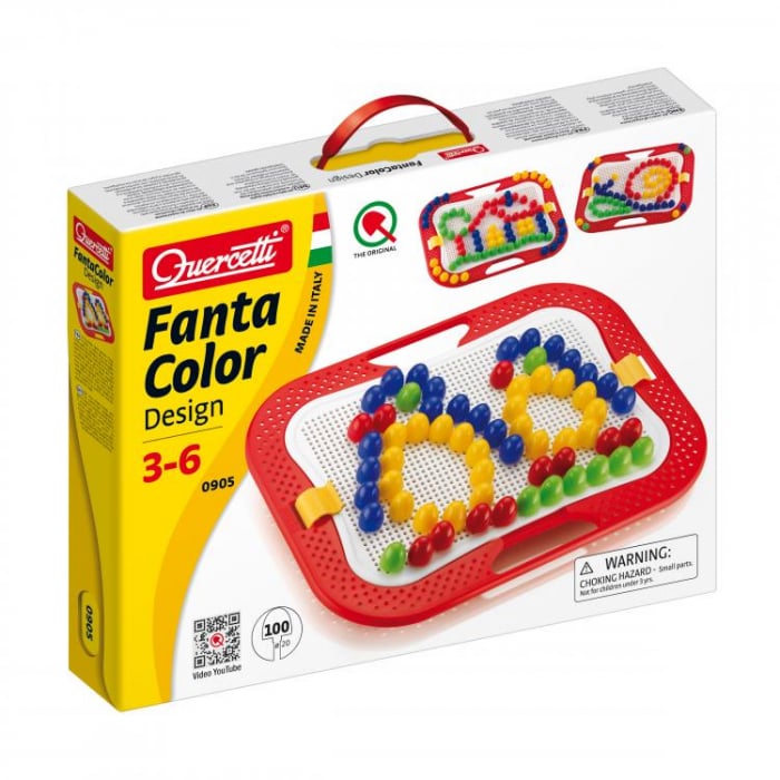 Quercetti FantaColor Design D20 | Mozaicuri Educativ