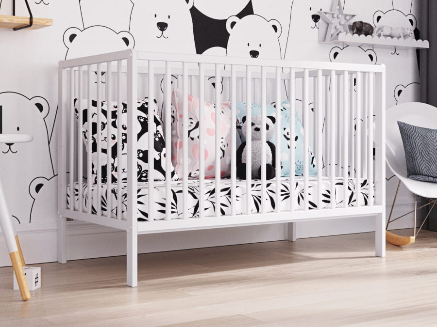 Set Patut Lemn Nichiduta Dominic + Saltea Premium - imagine 6