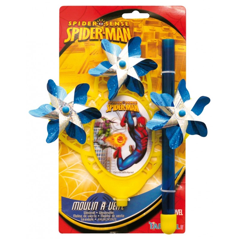 Morisca Spiderman cu 3 Palete Colorate
