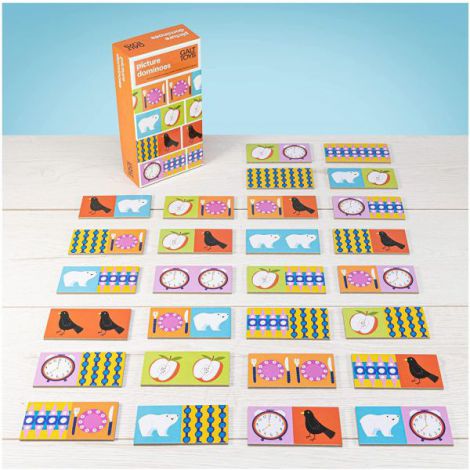 Primul meu domino Galt - Joc Educativ Colorat - imagine 2