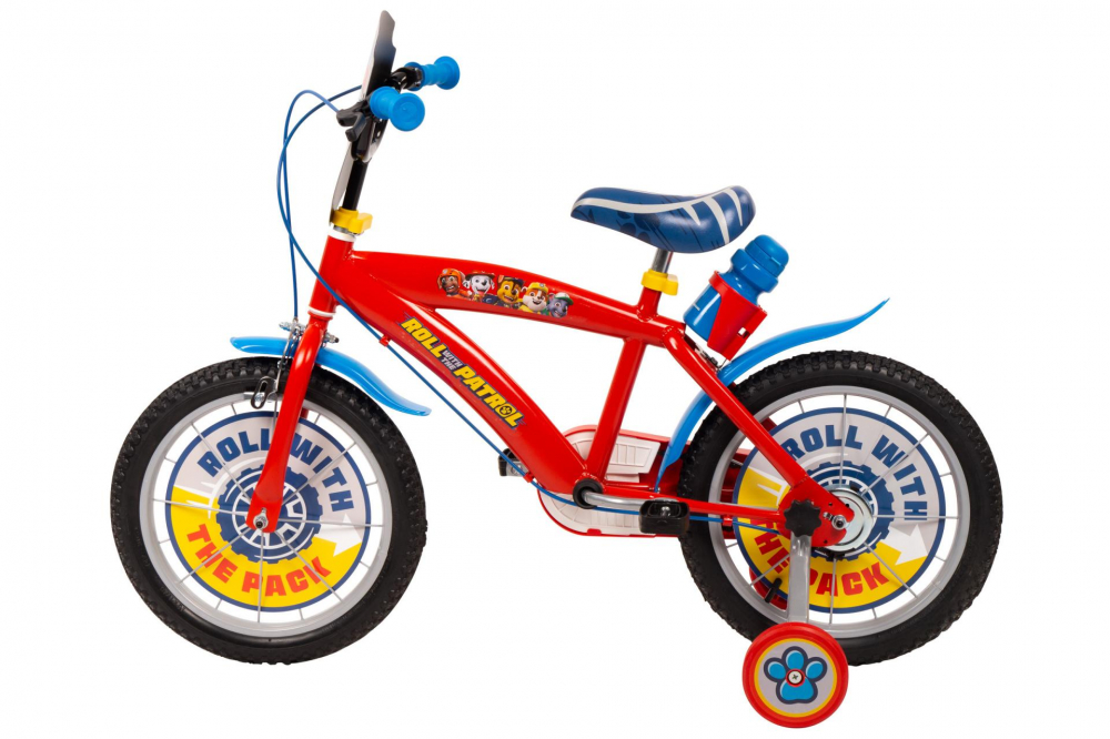 Bicicleta Paw Patrol Red 16" Toimsa | Roti ajutatoare - imagine 6
