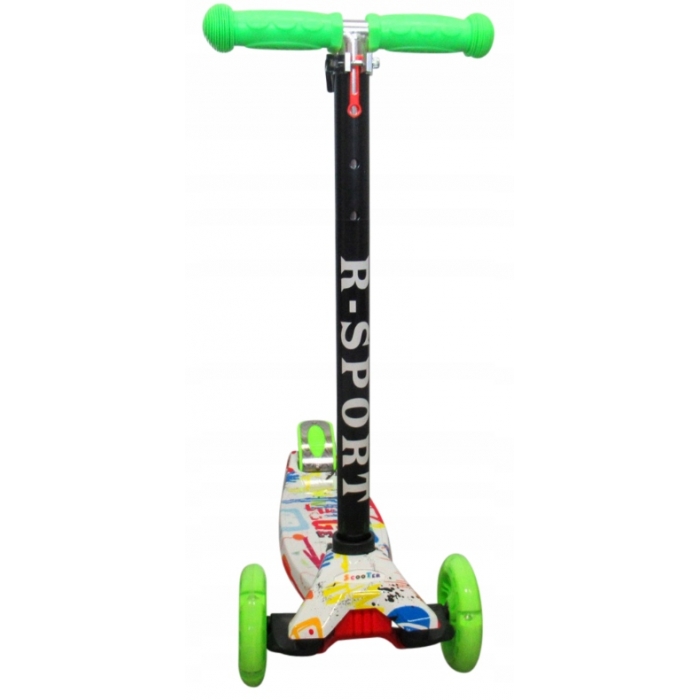 Trotineta R-Sport H2 Verde | Crește cu Copilul - imagine 2